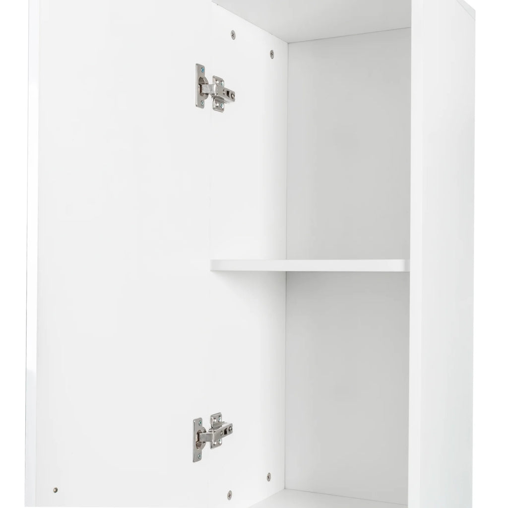 Slim Tall Storage Cabinet,Pantry Cabinet with Doors Shelves Small Space for Kitchen Living Room Bathroom