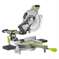 Master Mechanic 10 Inches Slide Miter Saw with UL Plug and Dust Bag
