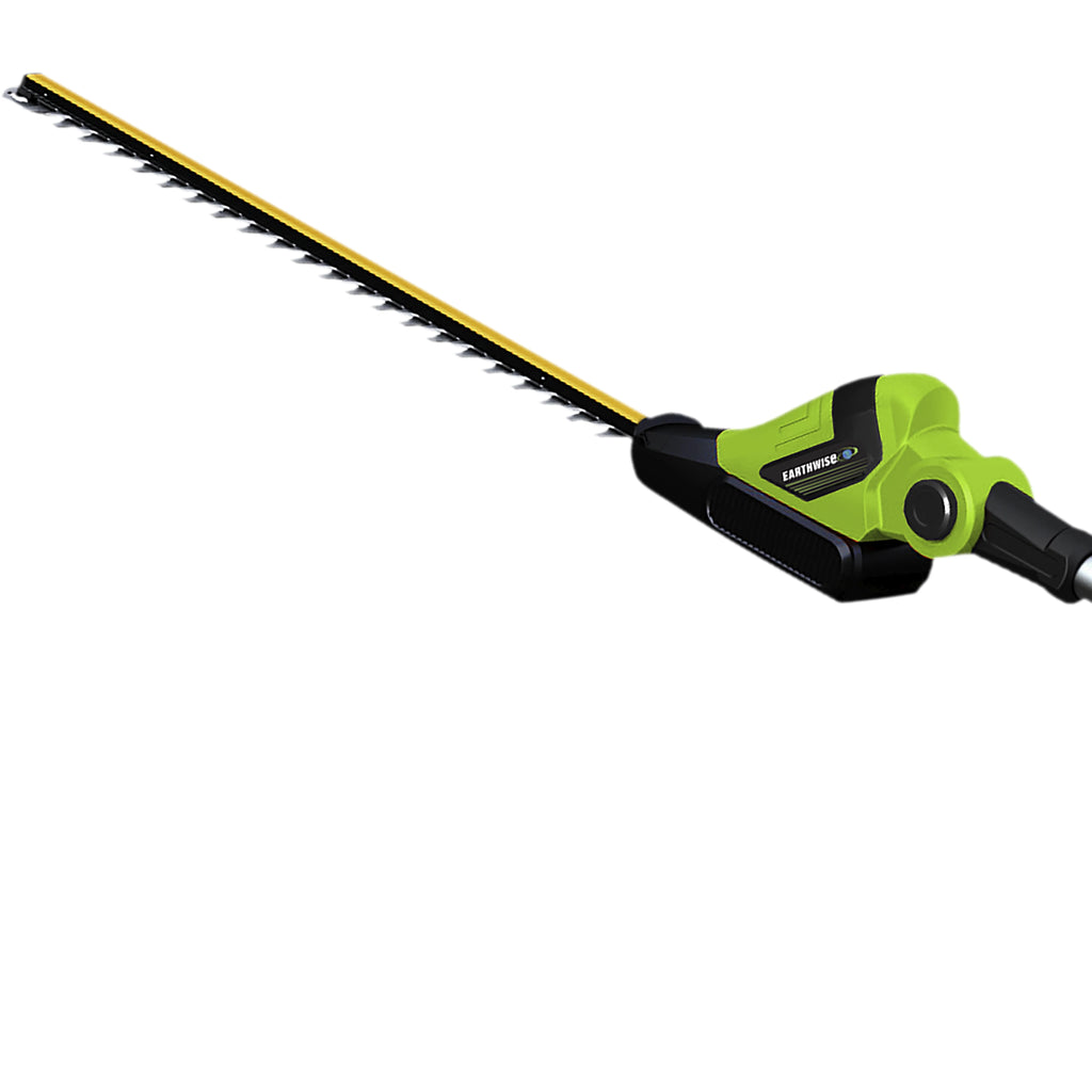 Earthwise LPHT12022 20" Cordless Electric 20 Volt Pole Hedge Trimmer (2Ah Battery and Charger Include)