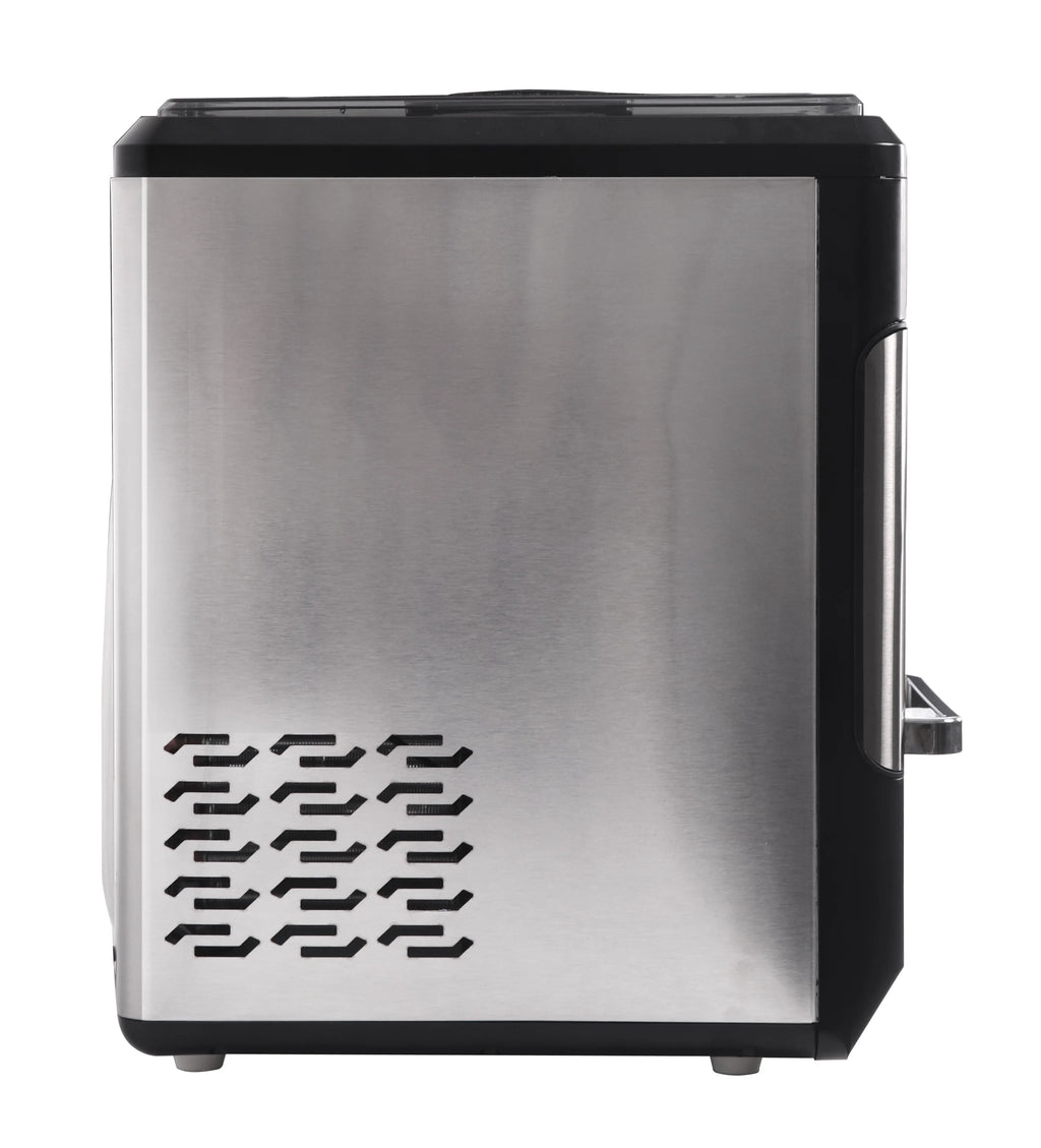 Frigidaire 44 lbs. Crunchy Chewable Nugget Ice Maker EFIC235, Stainless Steel
