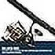 PENN 7' Battle Spinning Fishing Rod and Reel Combo Kit, Size 5000 Reel with Cover, Moderate Action