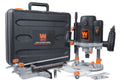 WEN Products 15-Amp Variable Speed Plunge Woodworking Router with Case, RT6033