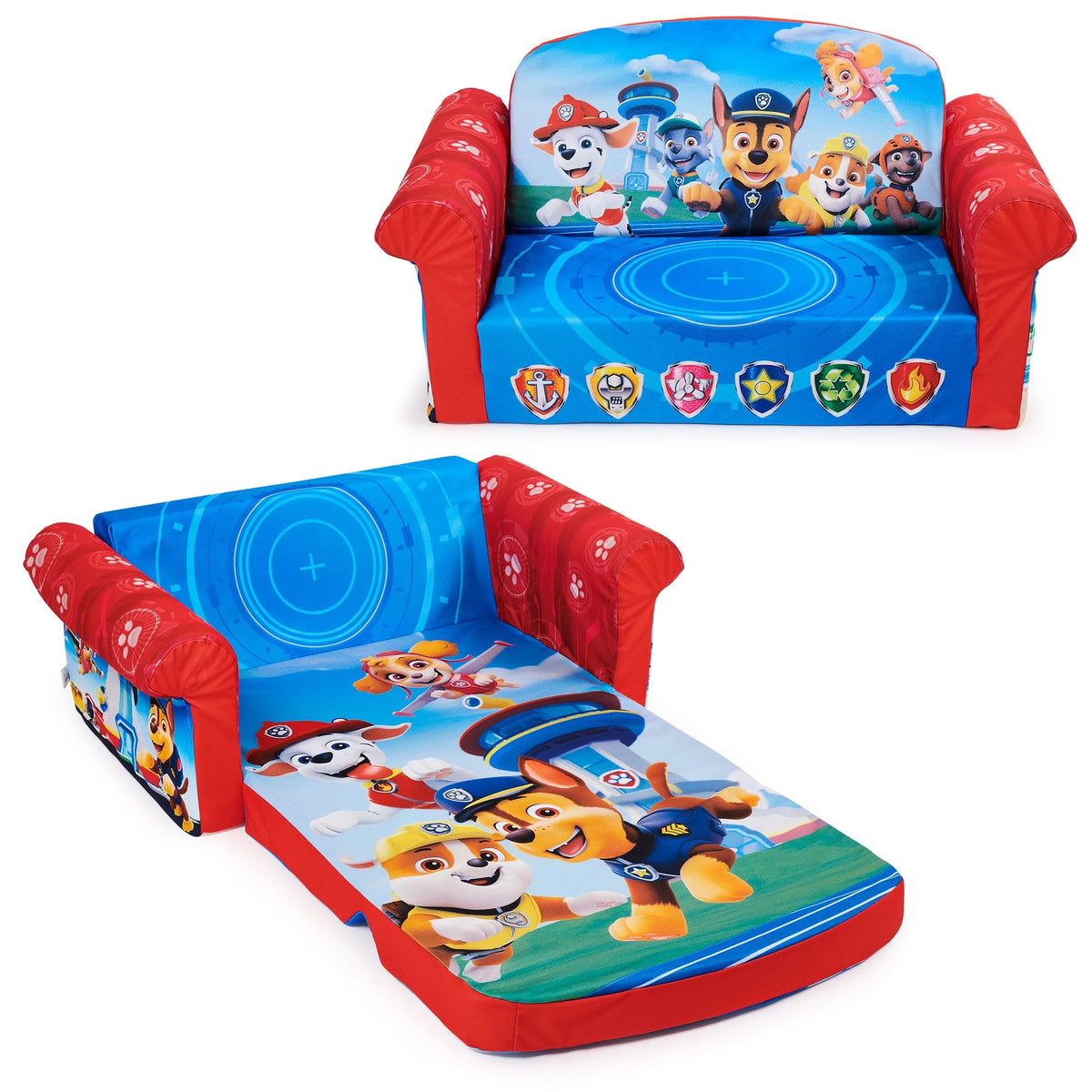 Marshmallow Furniture 2 Pack 2-in-1 Flip Open Foam Sofa Bed, Toy Story 4