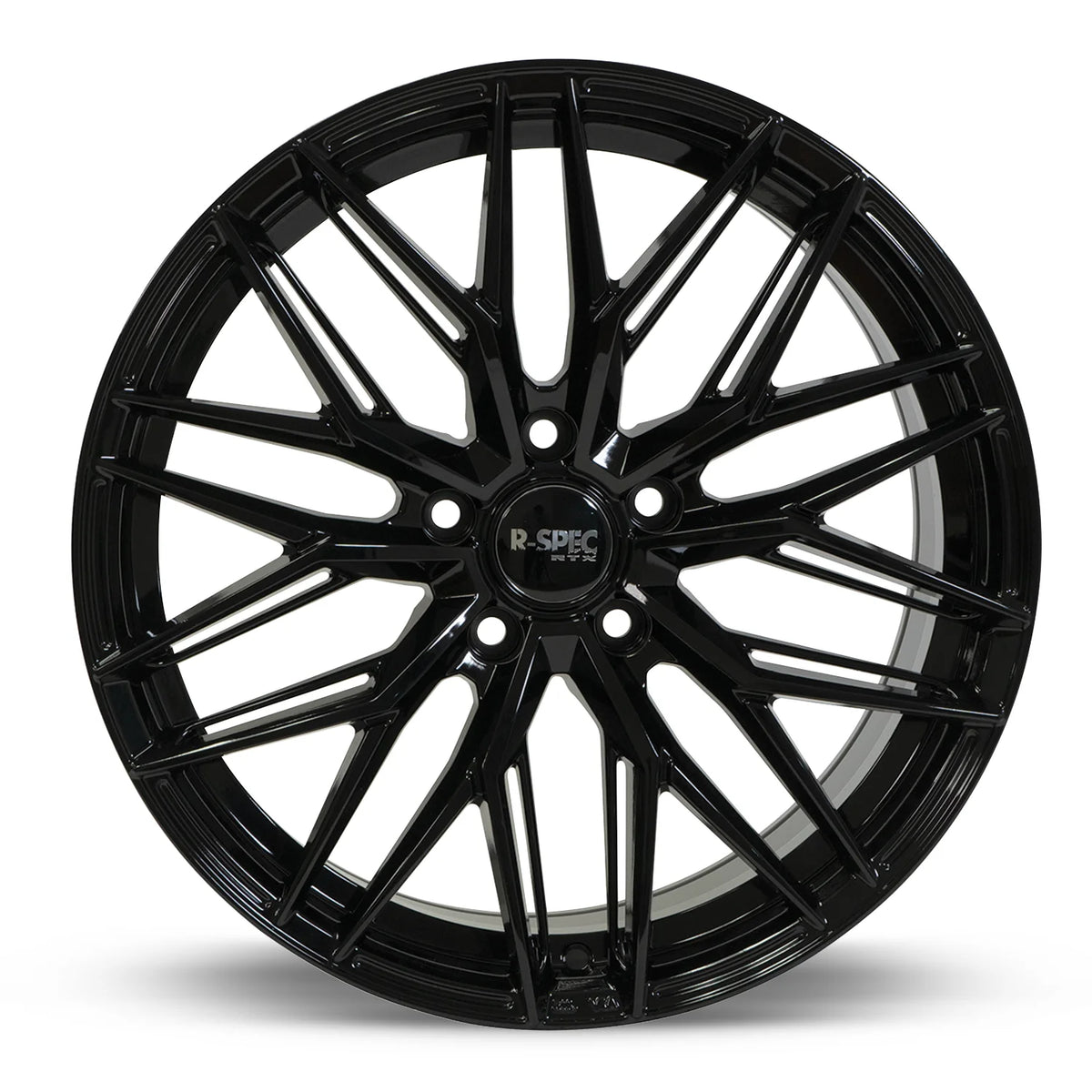 RTX SW20 17x7.5 5x114.3 ET42 CB73.1 Gloss Black Wheel