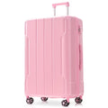 Hardshell Luggage, Lightweight Durable ABS Suitcases with Double Wheels, Expandable 28-inch Checked Luggage 28" (Single Luggage)