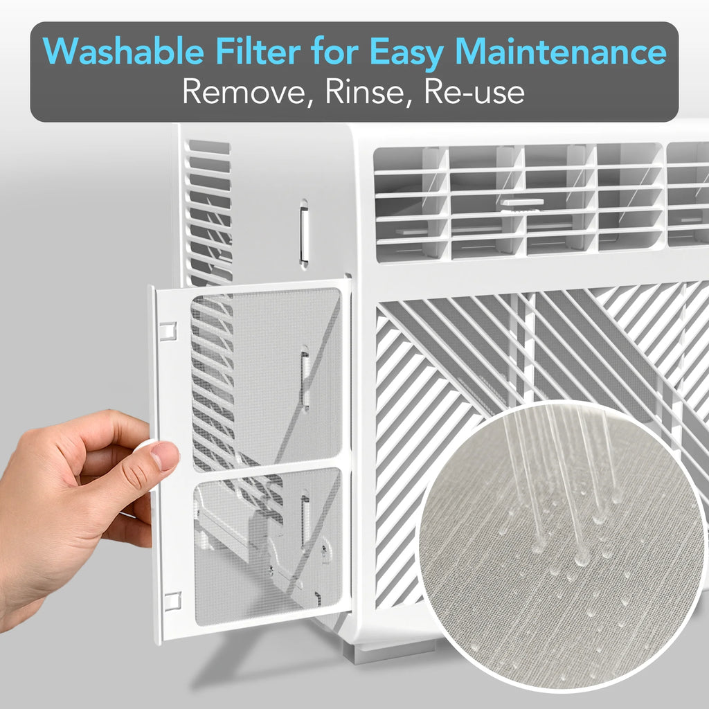 Comfort Zone 5,000 BTU Window Mounted Room Air Conditioner