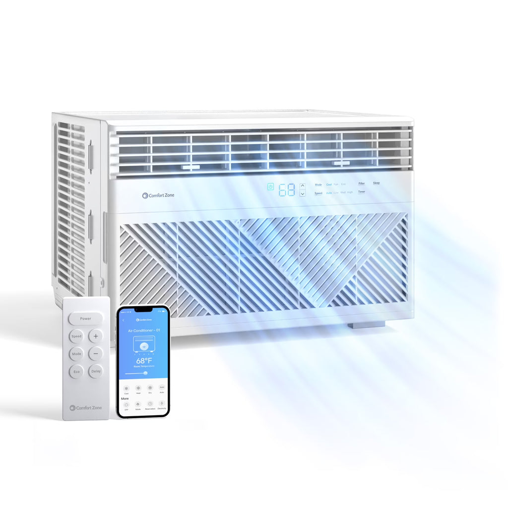 Comfort Zone 5,000 BTU Window Mounted Room Air Conditioner