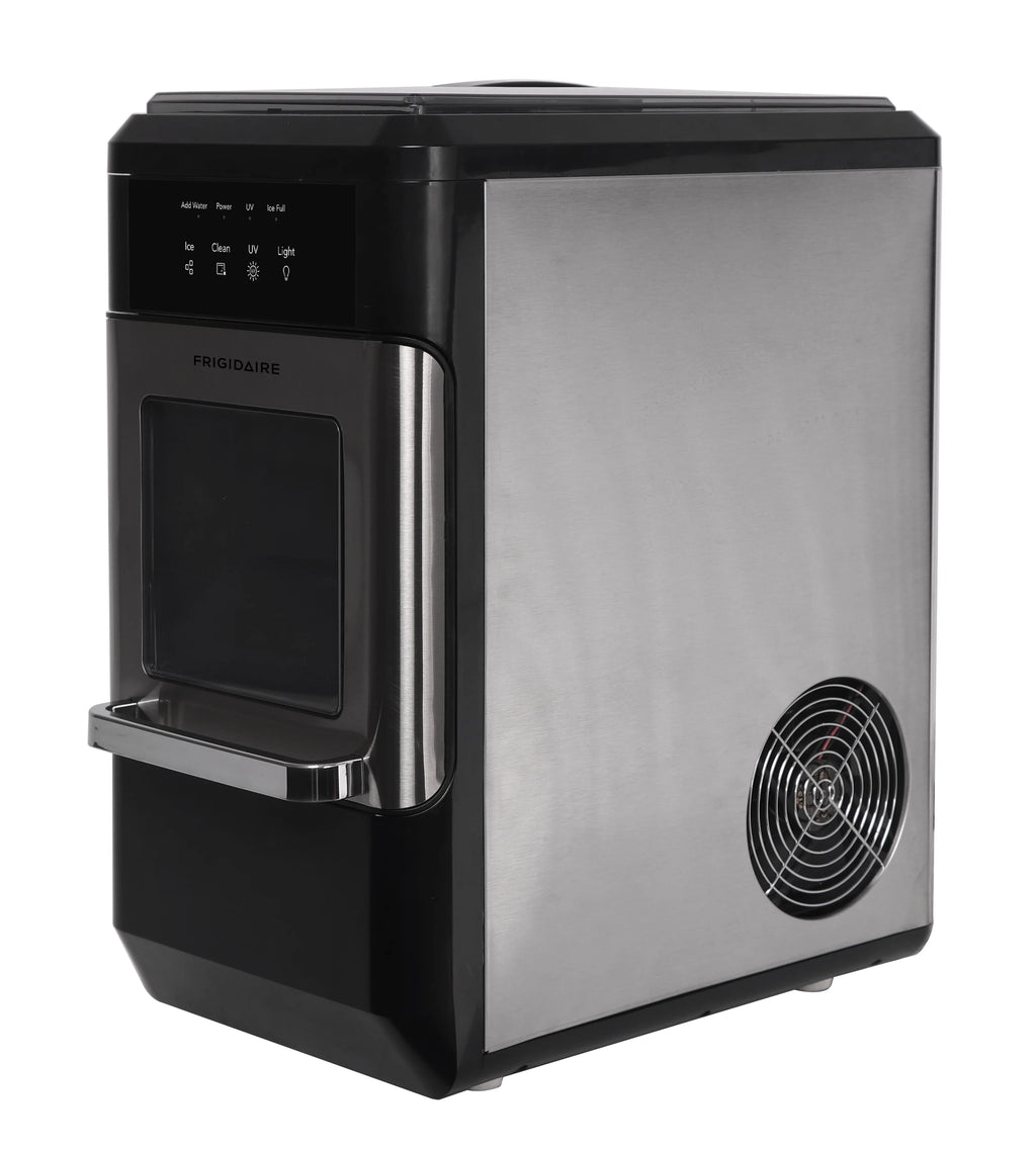 Frigidaire 44 lbs. Crunchy Chewable Nugget Ice Maker EFIC235, Stainless Steel