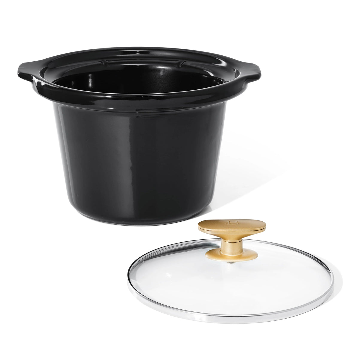 Beautiful 2 qt Slow Cooker Set, 2-Pack, White Icing and Merlot by Drew Barrymore, 19340, 100 W