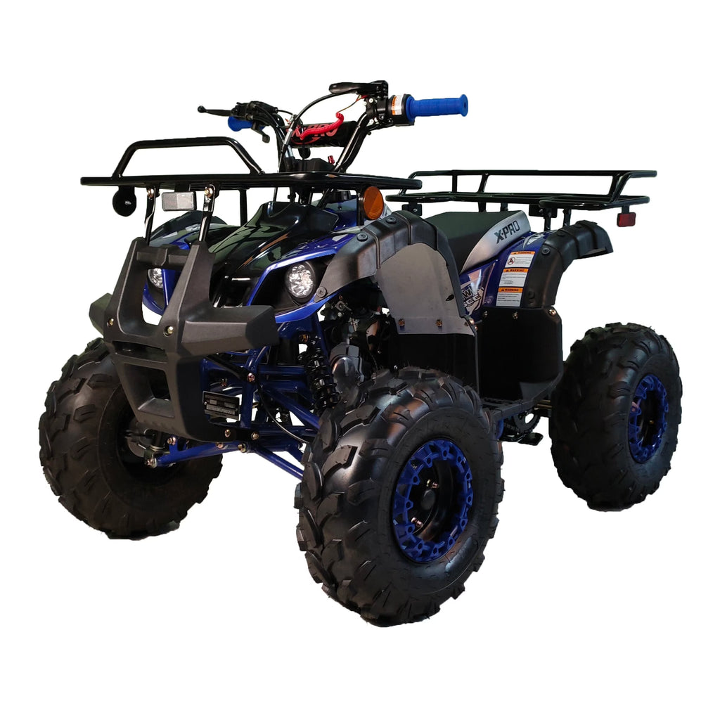 X-Pro Brand New 125cc Gas ATV, Automatic Transmission w/Reverse Remote Control Big 19"/18" Tires