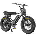 MACFOX X7 Adult Electric Bike, 750W E-Bike, 25 MPH, 48V 13Ah removable battery, 35-mile range, hydraulic brakes, upgraded 20x5.0 wide rear tire.