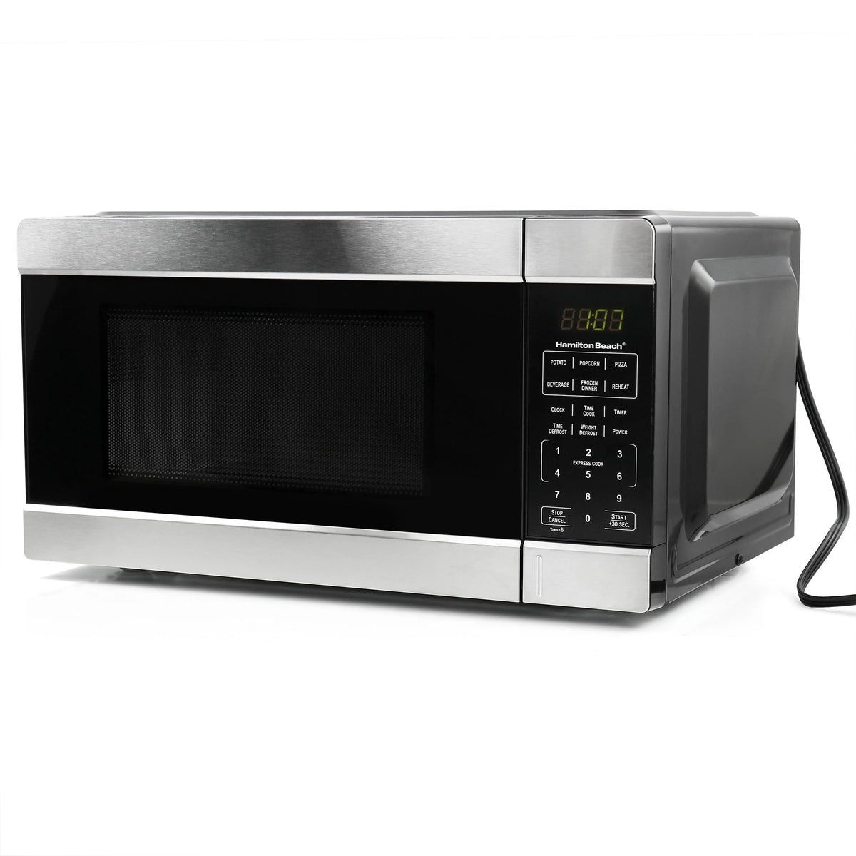Hamilton Beach 1.1 Cu. Ft. 1000 Watt Countertop Microwave Oven in Black