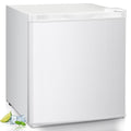 WAA Mini Freezer,1.1 Cu.ft Upright Freezer with Reversible Single Door,Removable Shelves,Small Freezer with Adjustable Thermostat for Home/Kitchen/Office (White)