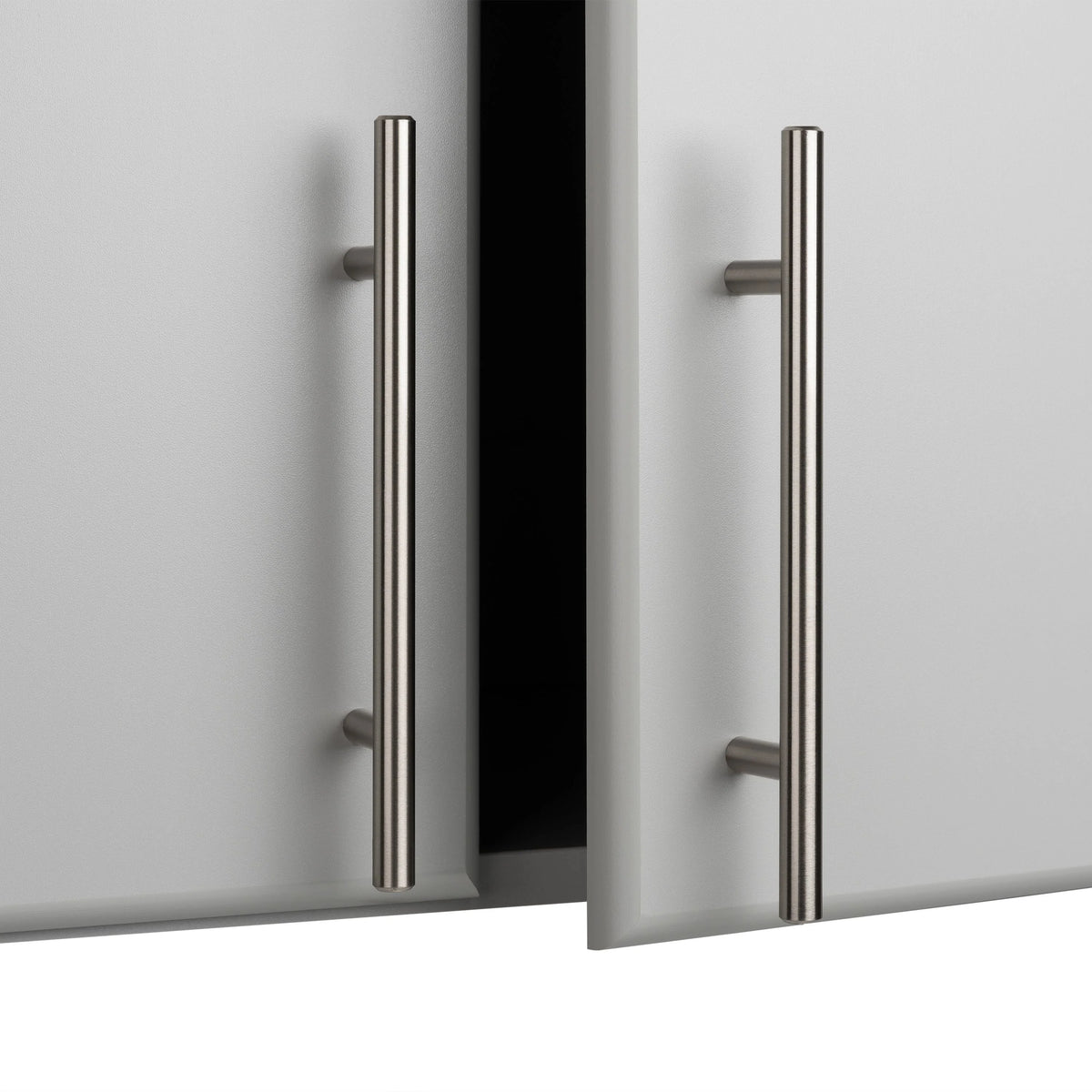 Prepac Elite 2 Door Standing Storage Cabinet, Light Gray