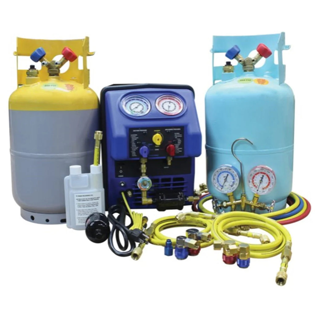 R134a/R1234yf Complete A/C Recovery System