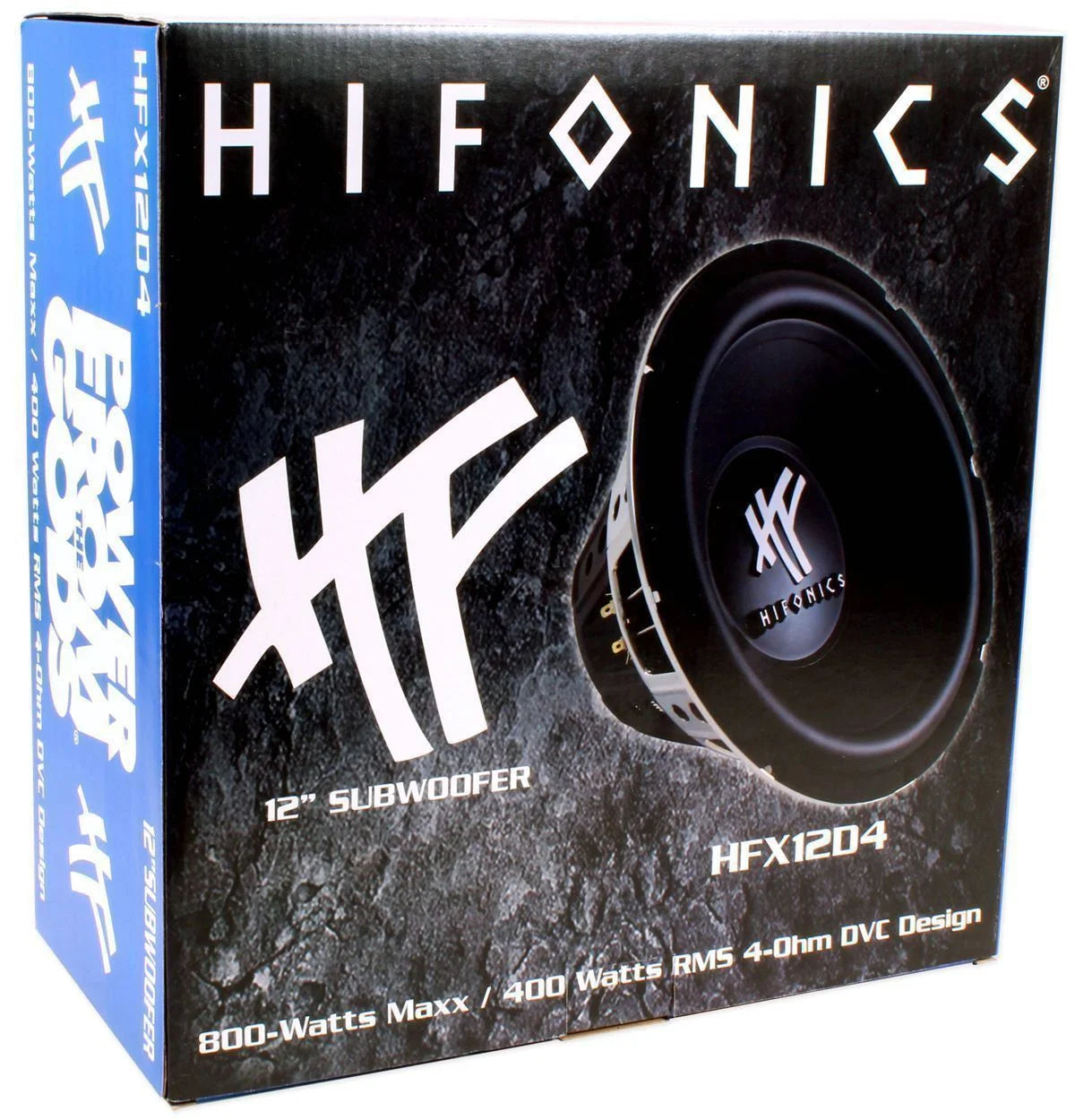 Hifonics 12" Subwoofer+Center Console Sub Box Enclosure For 2007-13 Chevy/GM