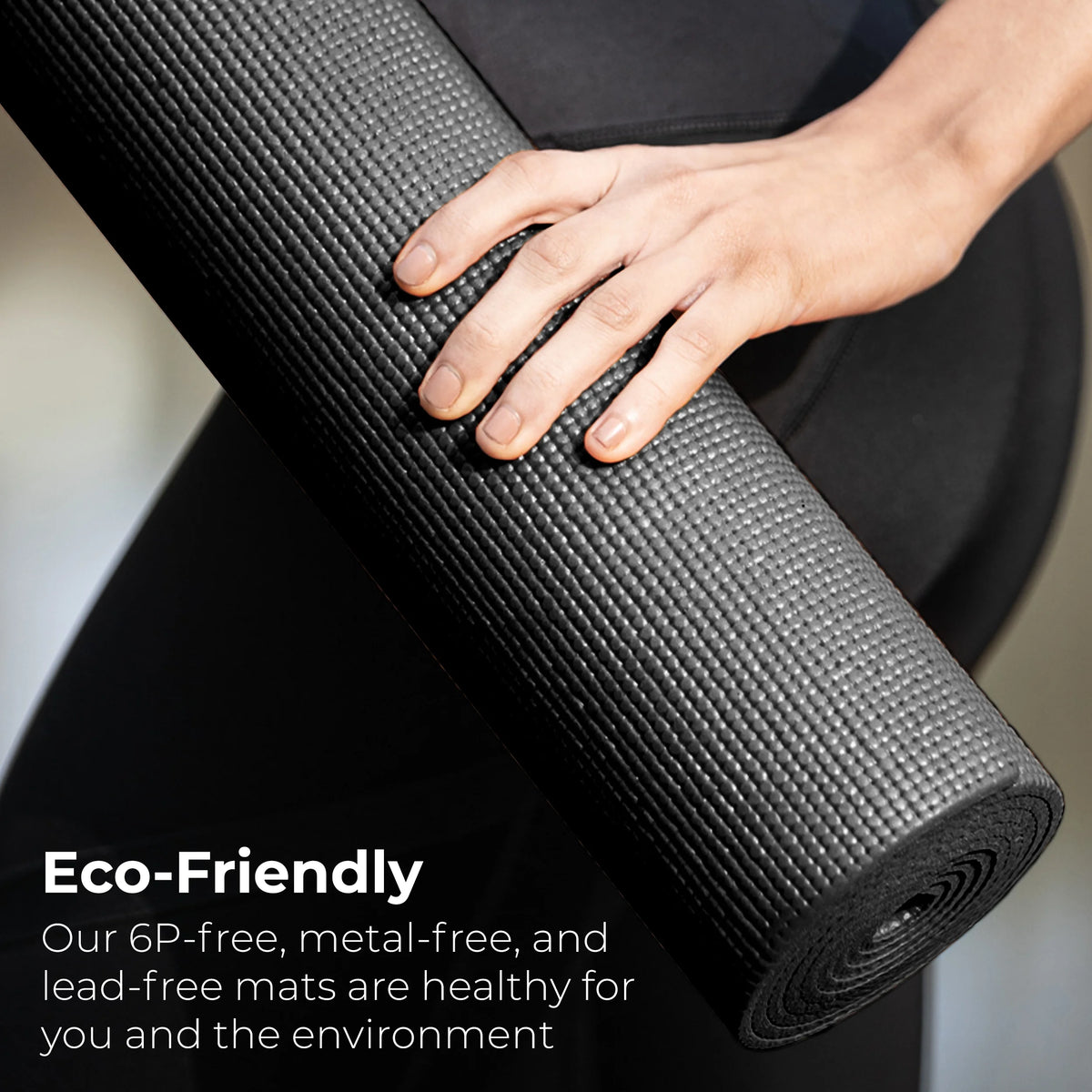 Hello Fit Bulk Yoga Mats, 10-Pack – 68" x 24", 4mm Thick, Non-Slip & Non-Toxic – Ideal for Schools, Studios & Gyms, Assorted