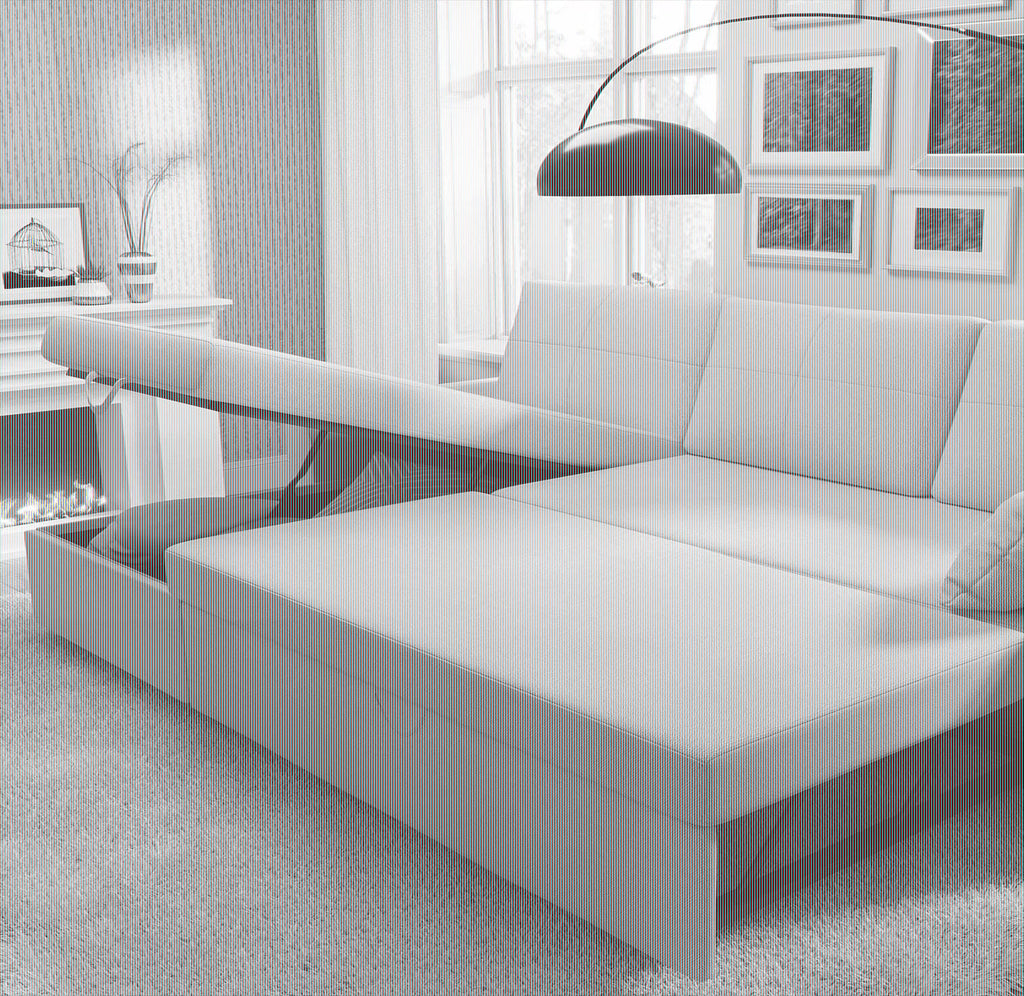 VANACC Sofa Bed, Adult Sleeper Sofa with Storage Chaise, Pull Out Couch for Bed Room, Gray Chenille