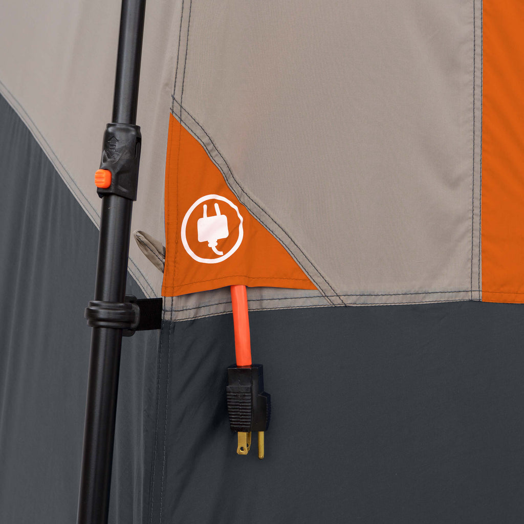 Ozark Trail 10-Person Instant Cabin Tent – 2-Room Family Camping Tent with Rainfly
