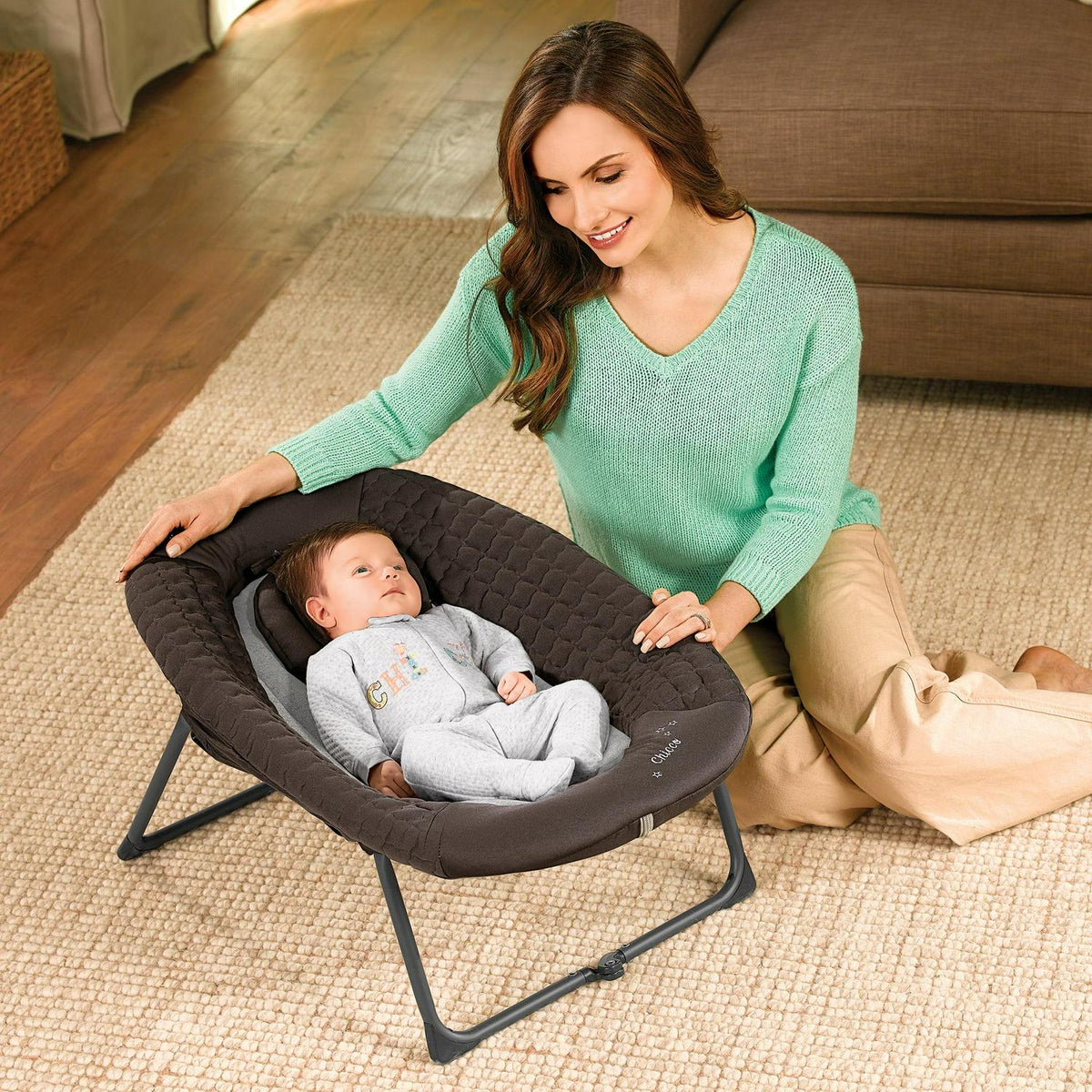 Chicco Lullaby Dream Playard - Latte (Brown)
