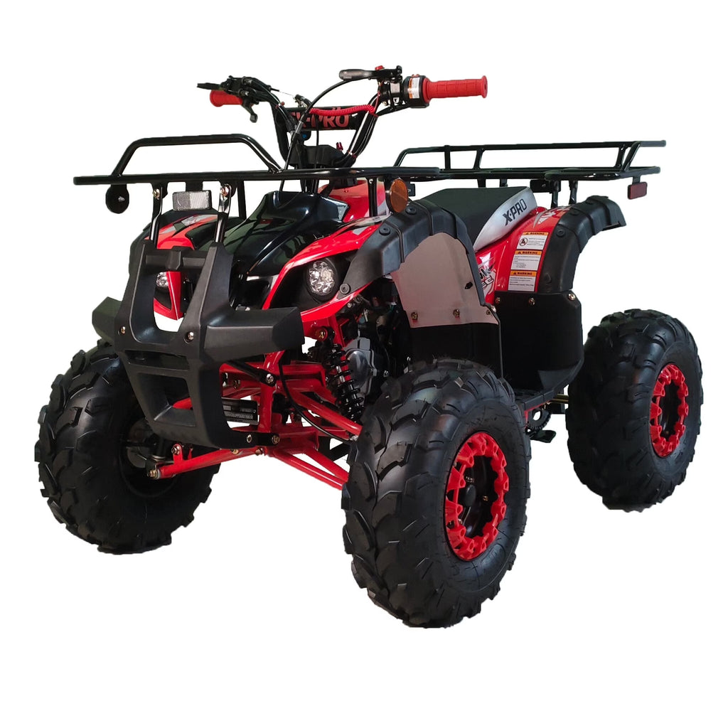 X-Pro Brand New 125cc Gas ATV, Automatic Transmission w/Reverse Remote Control Big 19"/18" Tires