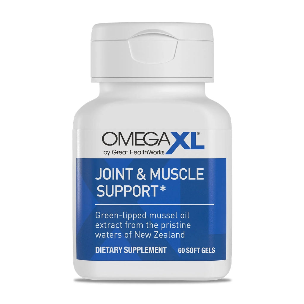 OmegaXL, Supplement Green-Lipped Mussel Oil - 60 Softgels